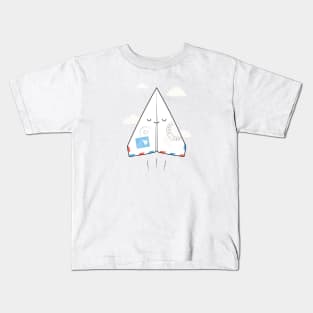 Airmail - paper plane Kids T-Shirt